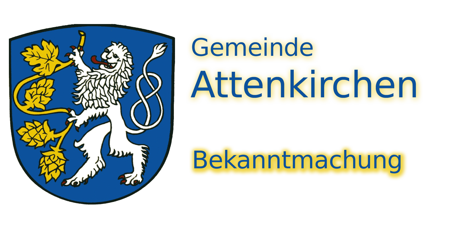 Bekanntmachung der Gemeinde Attenkirchen